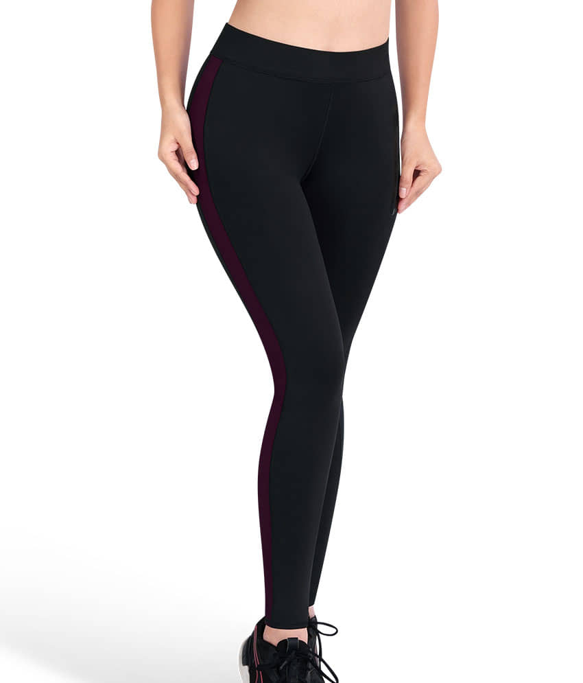 Dermawear Women Spandex Skinny Fit Jegging ( Black )