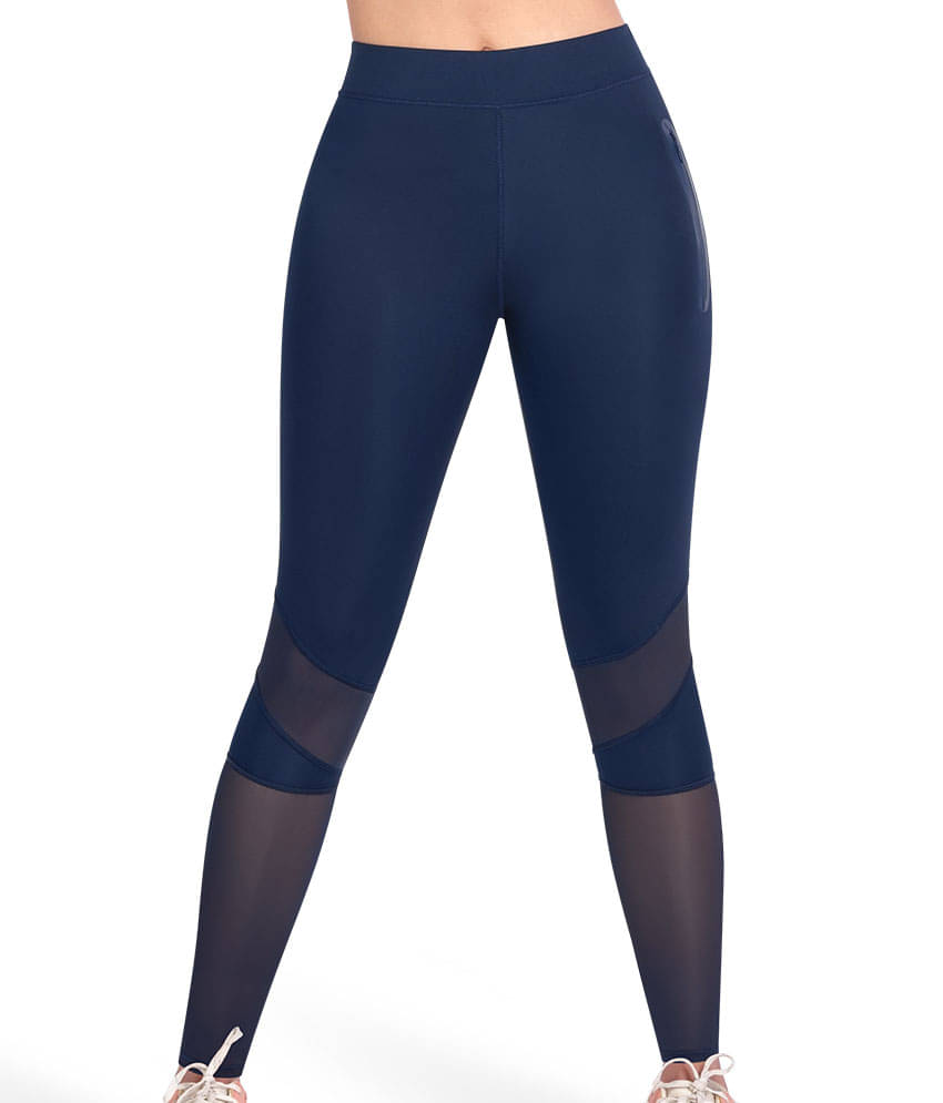     			Dermawear Women Spandex Skinny Fit Jegging ( Navy Blue )