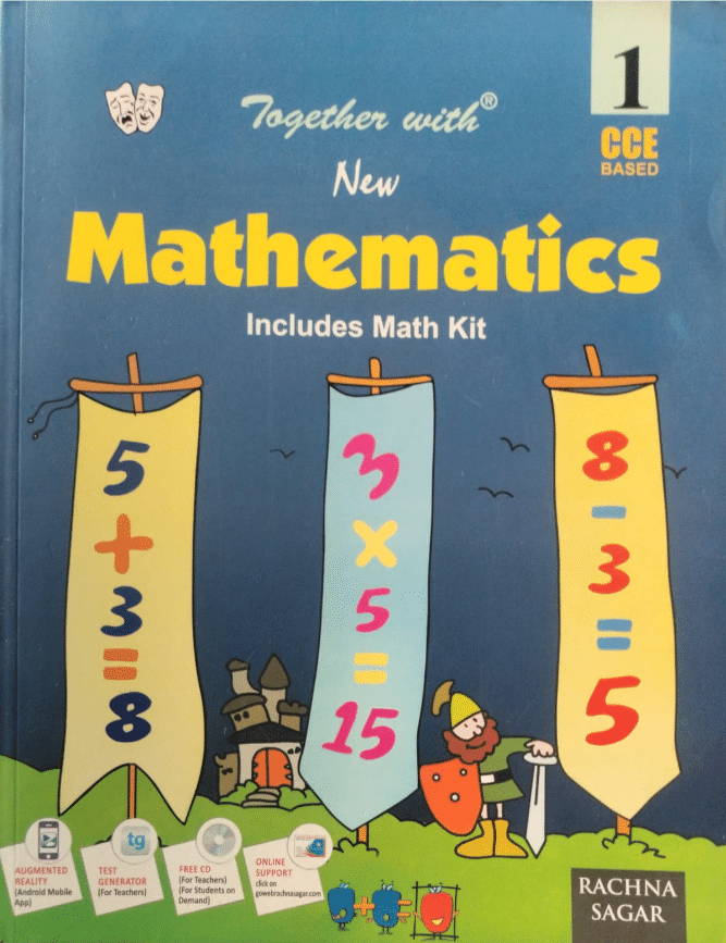     			NEW MATHEMATICS CCE BASED CLASS 1 ( INCLUDES MATH KIT )