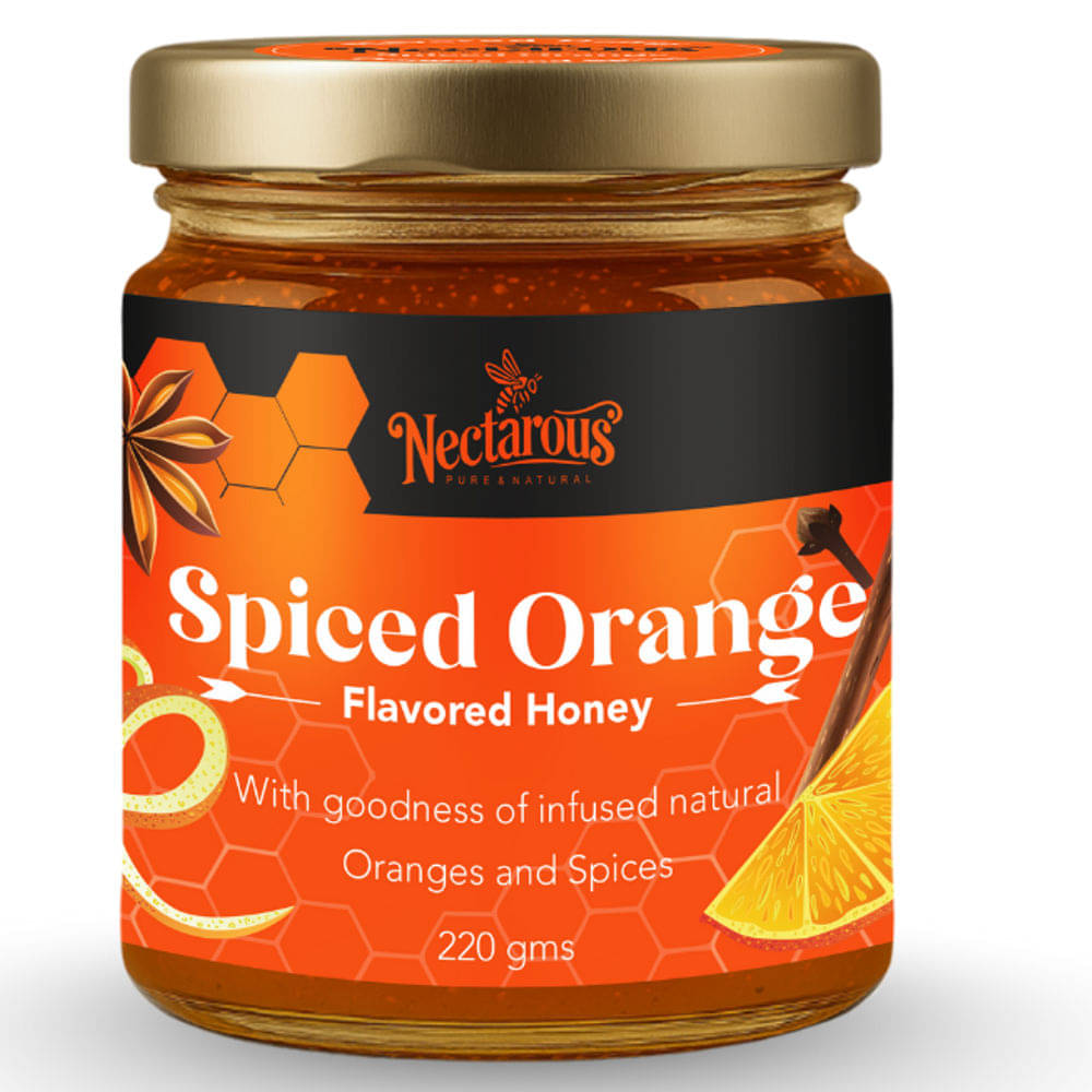Nectarous Pure & Natural Multifloral Honey Oranges and Spices 220 Nectarous Pure & Natural Multifloral Honey Oranges and Spices 220