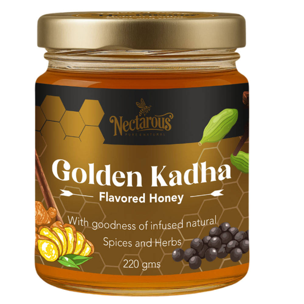 Nectarous Pure & Natural Multifloral Honey Spices and Herbs 220 Nectarous Pure & Natural Multifloral Honey Spices and Herbs 220