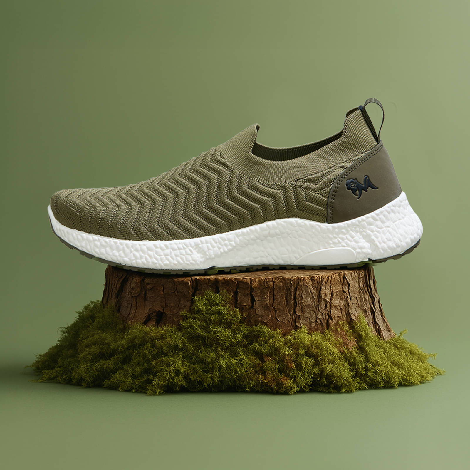     			Neemans Olive Women's Slip On