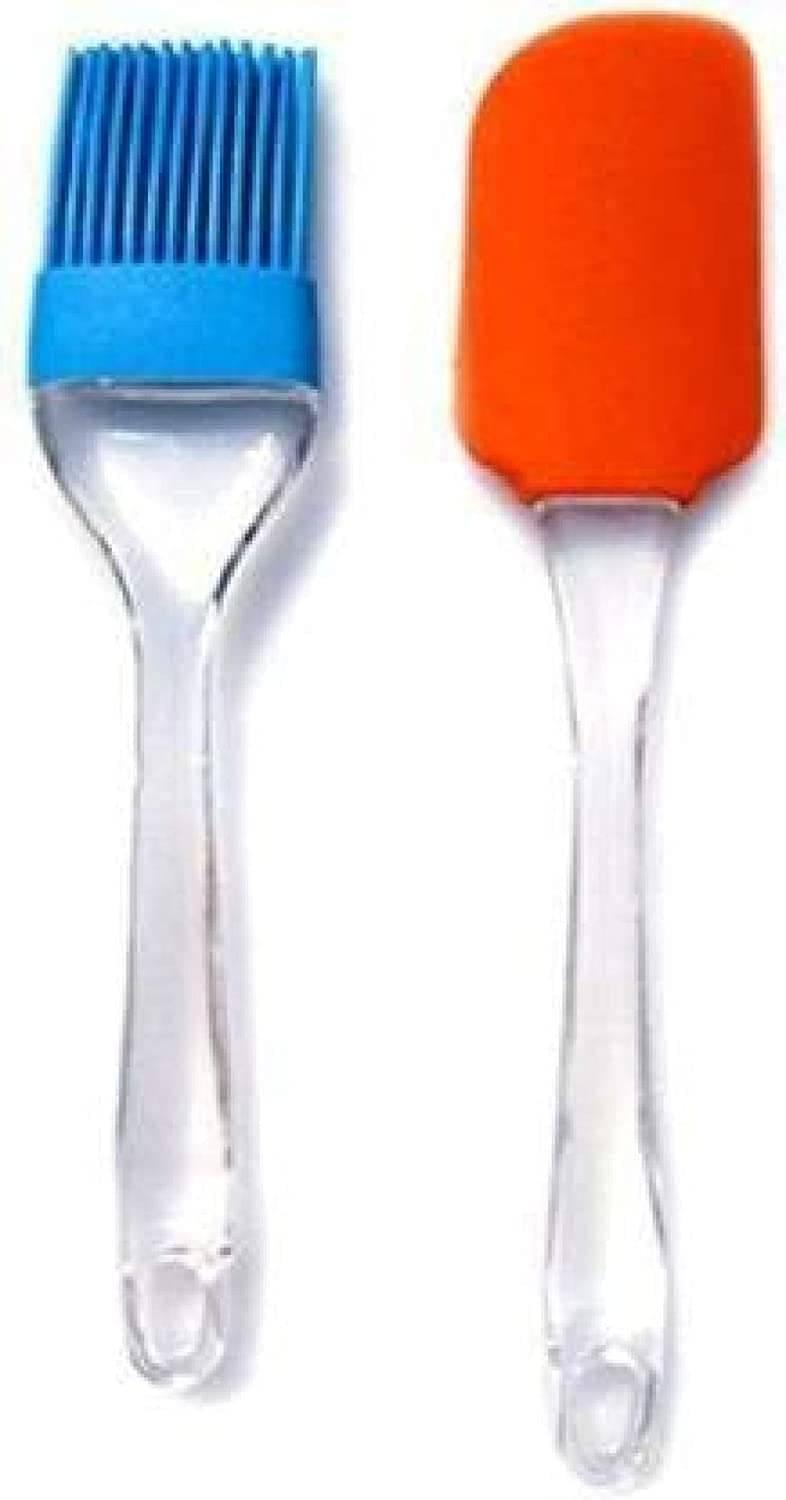    			Oil Brush with Spatula brushSilicone Brush and Spatula Set