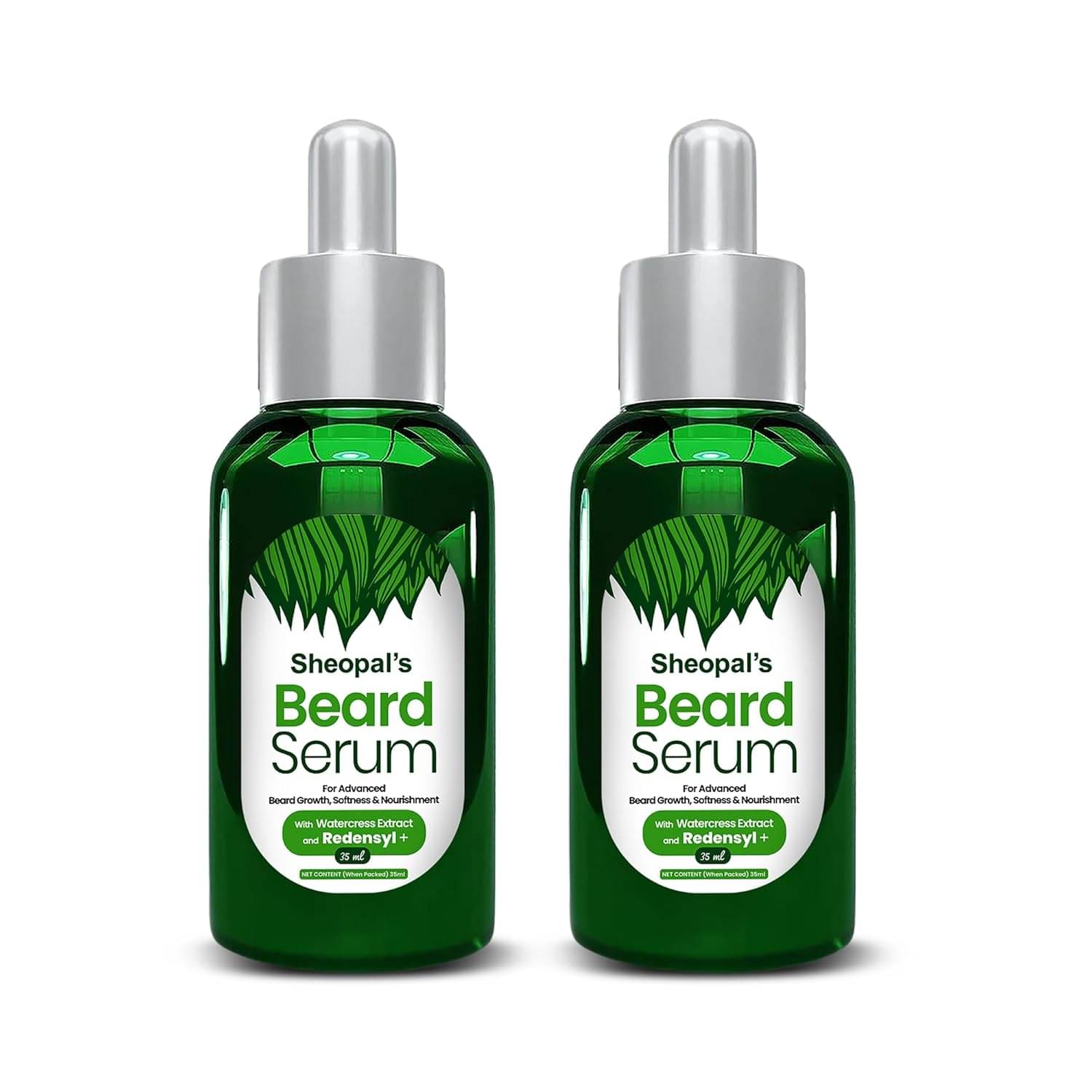 Sheopals Beard Growth Serum for Men with 3X Redensyl – Fast Beard Growth Serum for Thicker, Fuller & Patchy Beard – Fills Beard Patches & Boosts Growth | Ultra-Light & Quick Absorbing – 35ml (2 packs) Sheopals Beard Growth Serum for Men with 3X Redensyl – Fast Beard Growth Serum for Thicker, Fuller & Patchy Beard – Fills Beard Patches & Boosts Growth | Ultra-Light & Quick Absorbing – 35ml (2 packs)