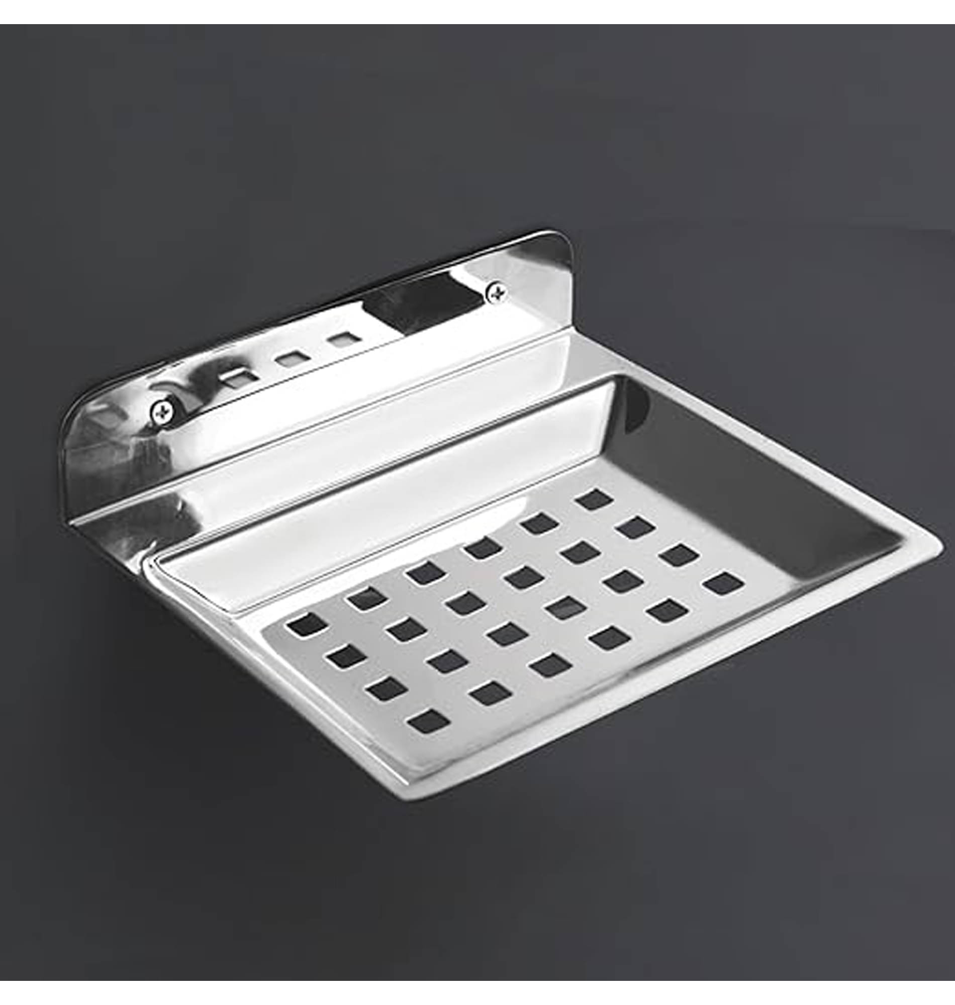     			Soap Holder Soap Stand for Bathroom. Wall Mounted Soap Dish for Bathroom