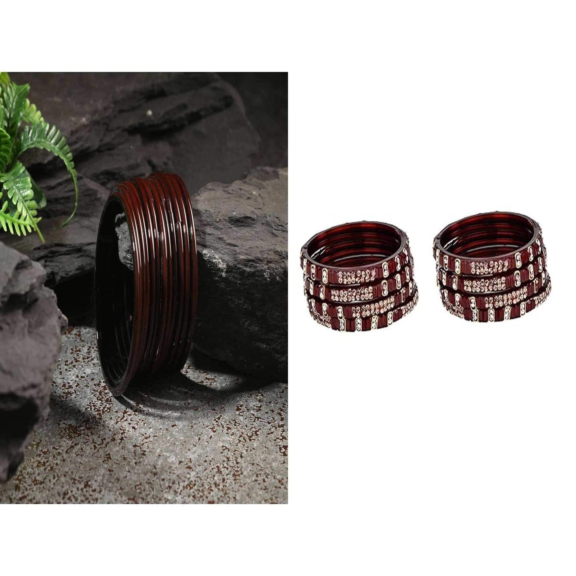 Somil Multicolor Bangle Set ( Pack of 2 )     			Somil Multicolor Bangle Set ( Pack of 2 )