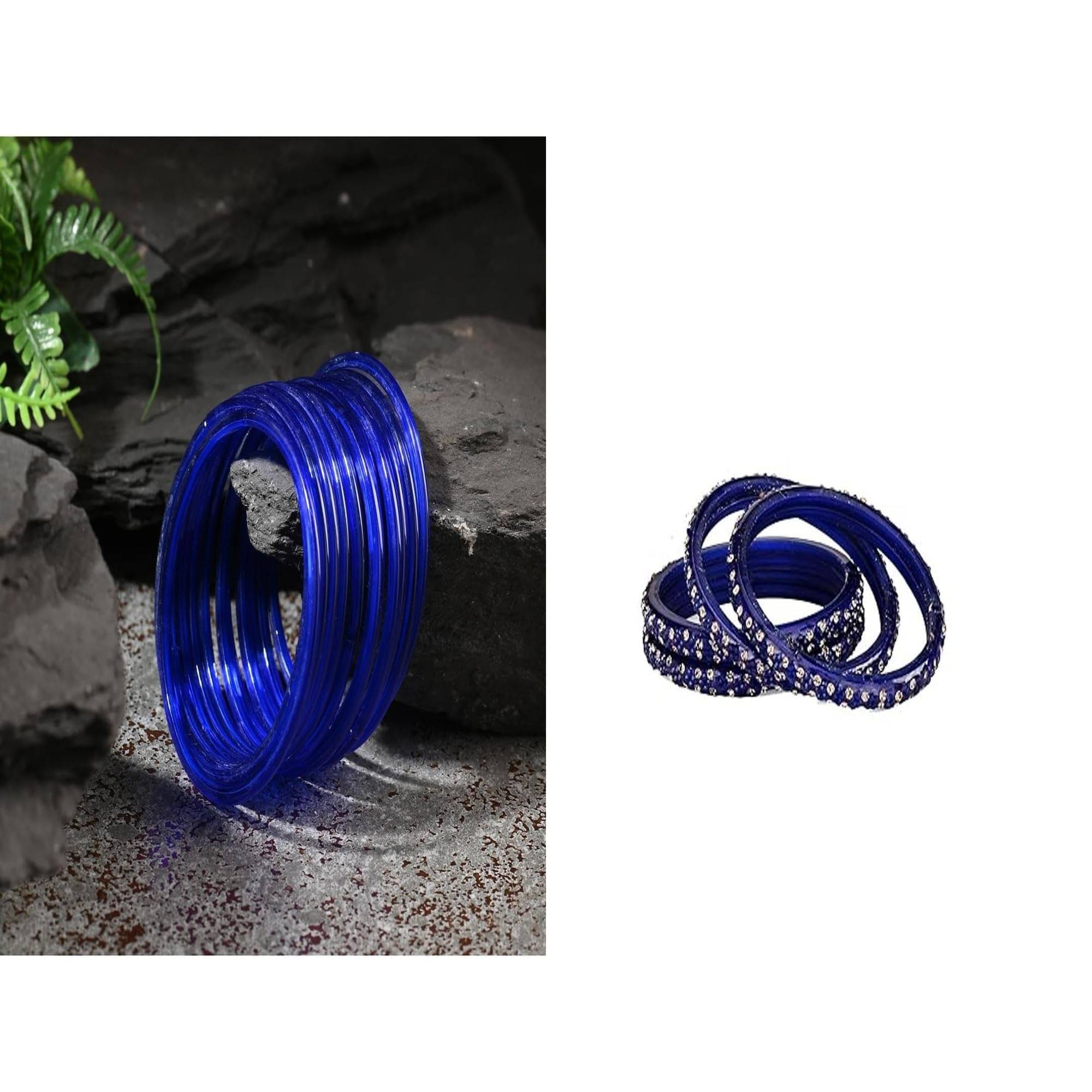     			Somil Multicolor Bangle Set ( Pack of 2 )