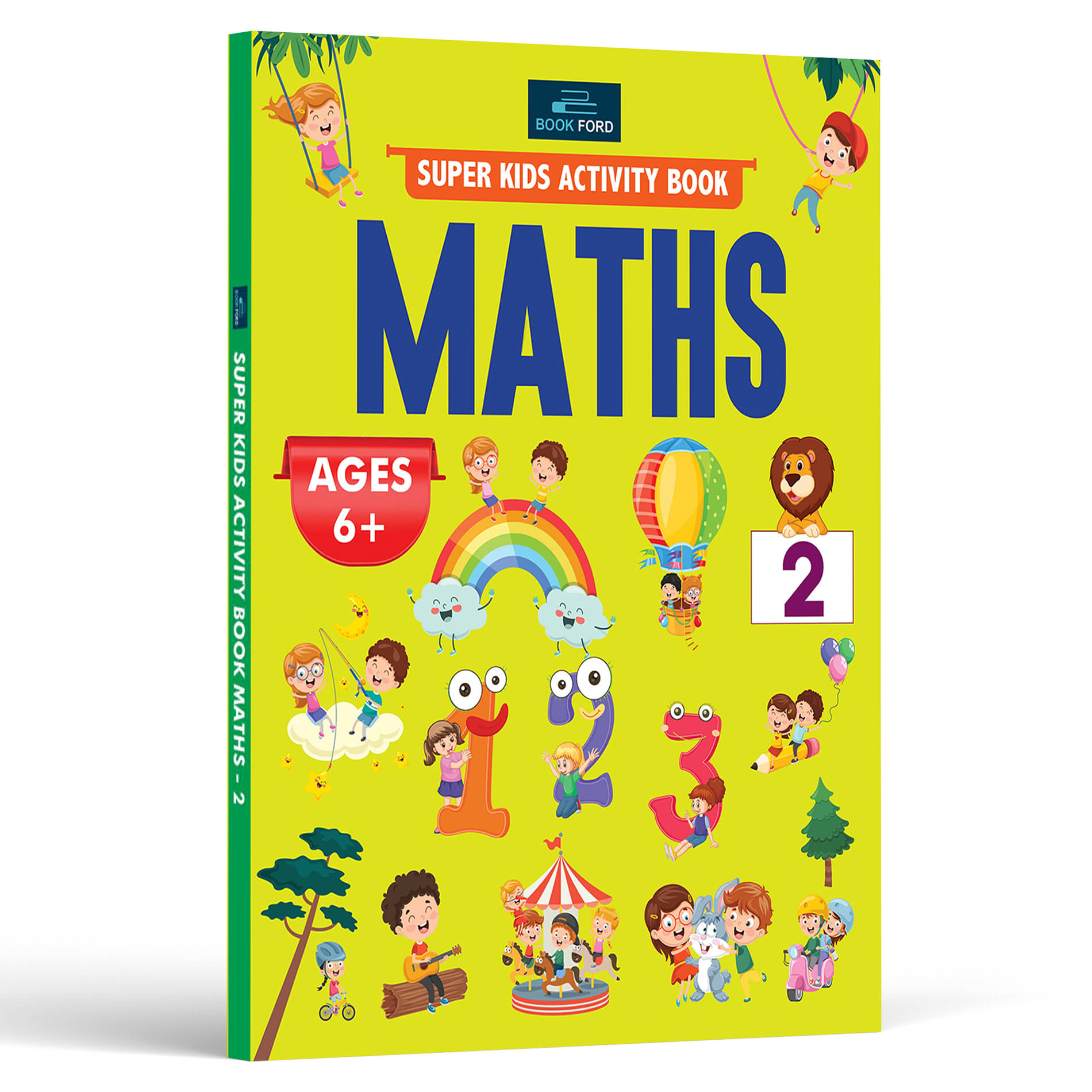 Super Kids Activity Book - Maths Part - 2 Books For Children , Super Kids Activity Book - Maths Part - 2 Books For Children ,