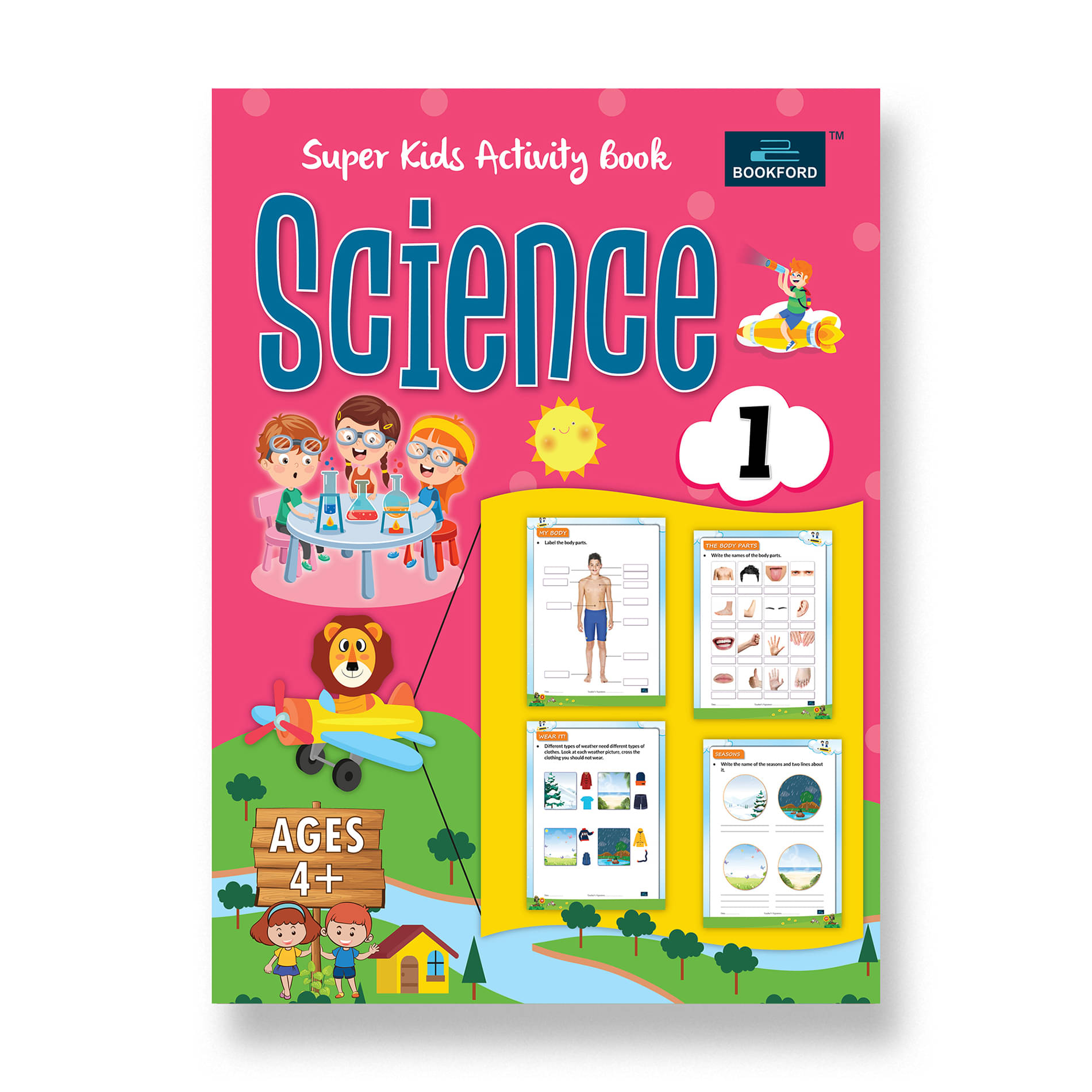 Super Kids Activity Book - Science Part - 1 Books For Children , Super Kids Activity Book - Science Part - 1 Books For Children ,