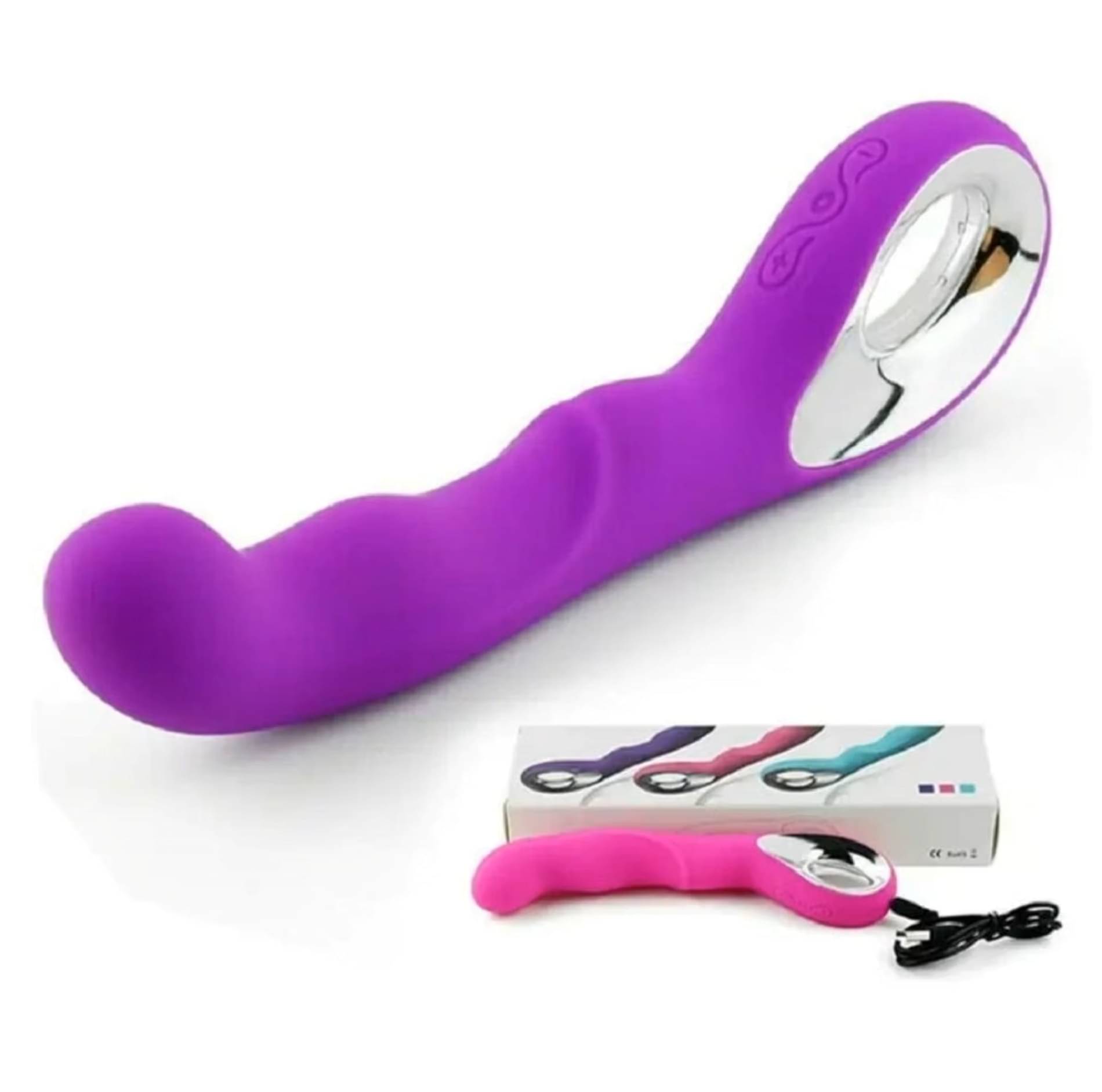     			crazynyt Flexible Wand Portable Manual Massager