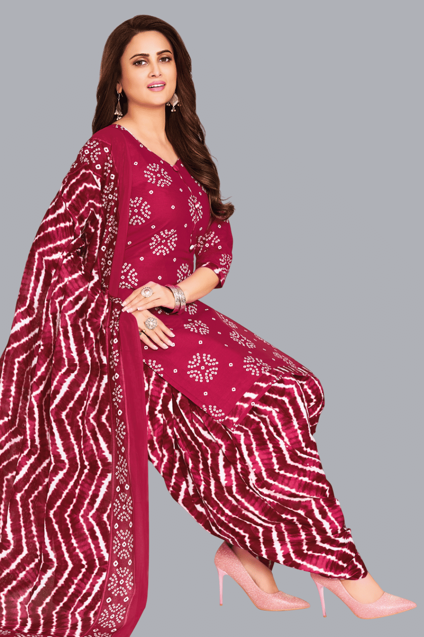 shree jeenmata collection Women Cotton Printed Straight Kurti With Patiala Salwar ( Maroon ) shree jeenmata collection Women Cotton Printed Straight Kurti With Patiala Salwar ( Maroon )