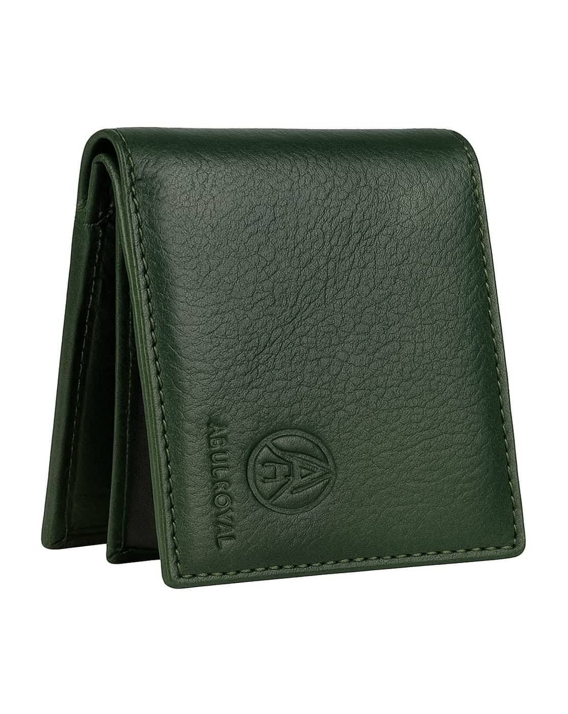     			ABUL ROYAL Leather Printed Men's Two Fold Wallet With 9 Slots For Card ( Green , Pack of 1 )