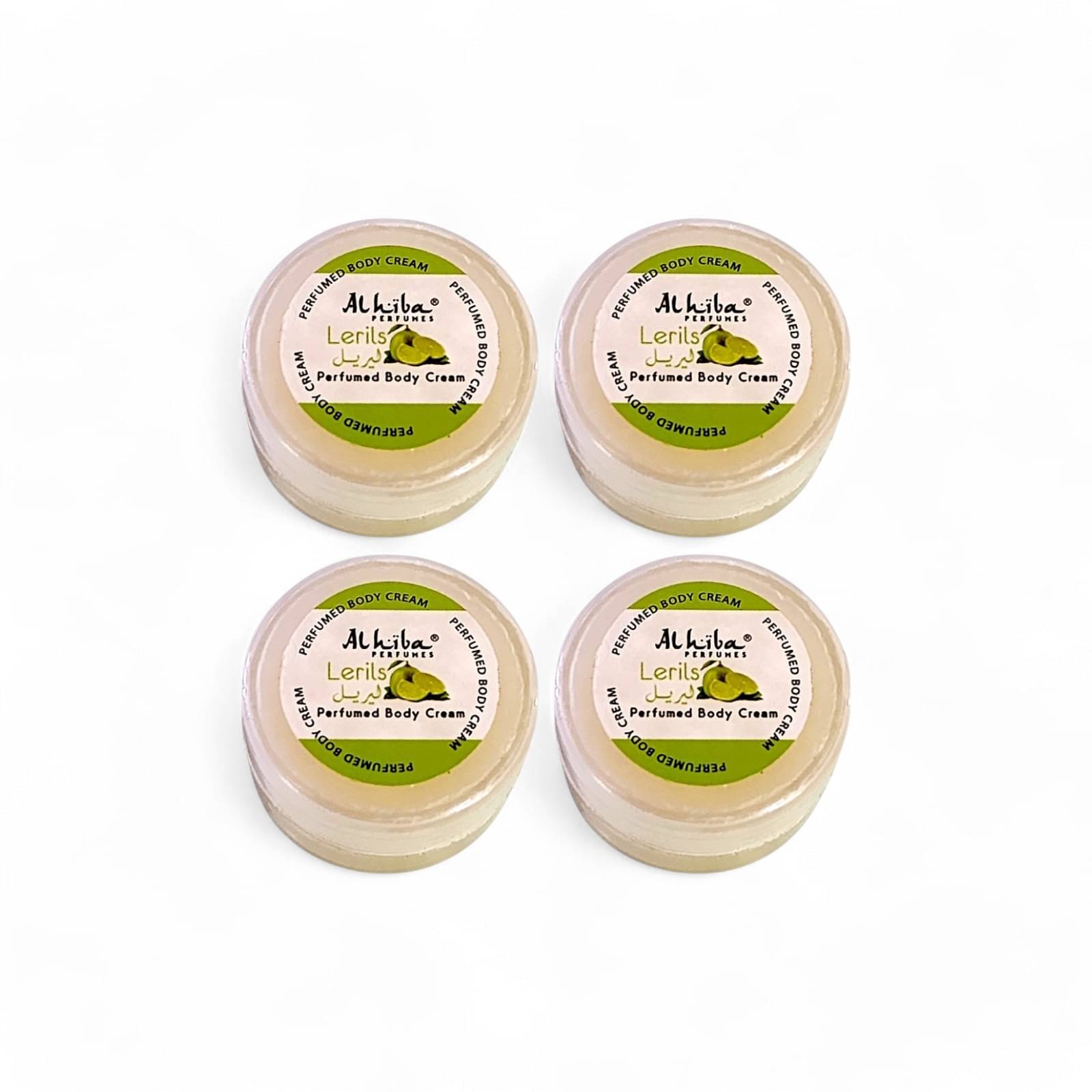 Al Hiba Lerils Perfumed Body Deodorant Cream for Unisex 10 gm ( Pack of 4 ) Al Hiba Lerils Perfumed Body Deodorant Cream for Unisex 10 gm ( Pack of 4 )