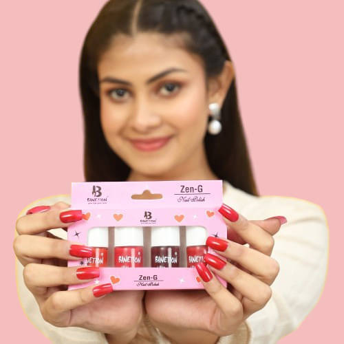     			Banetion Multi Matte Nail Polish 28 ( Pack of 4 )