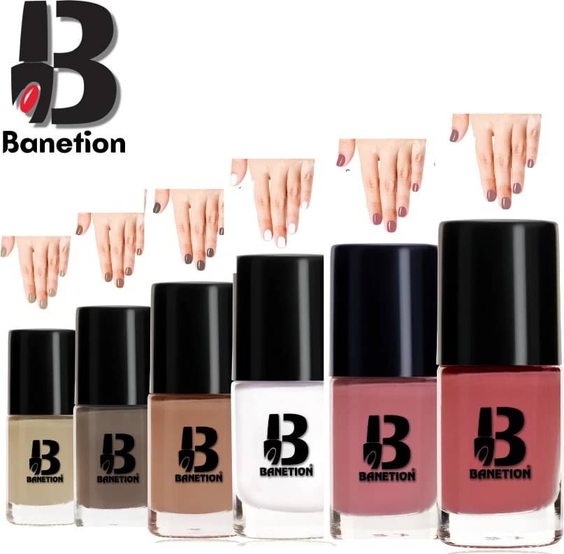     			Banetion Multi Matte Nail Polish 42 ( Pack of 6 )