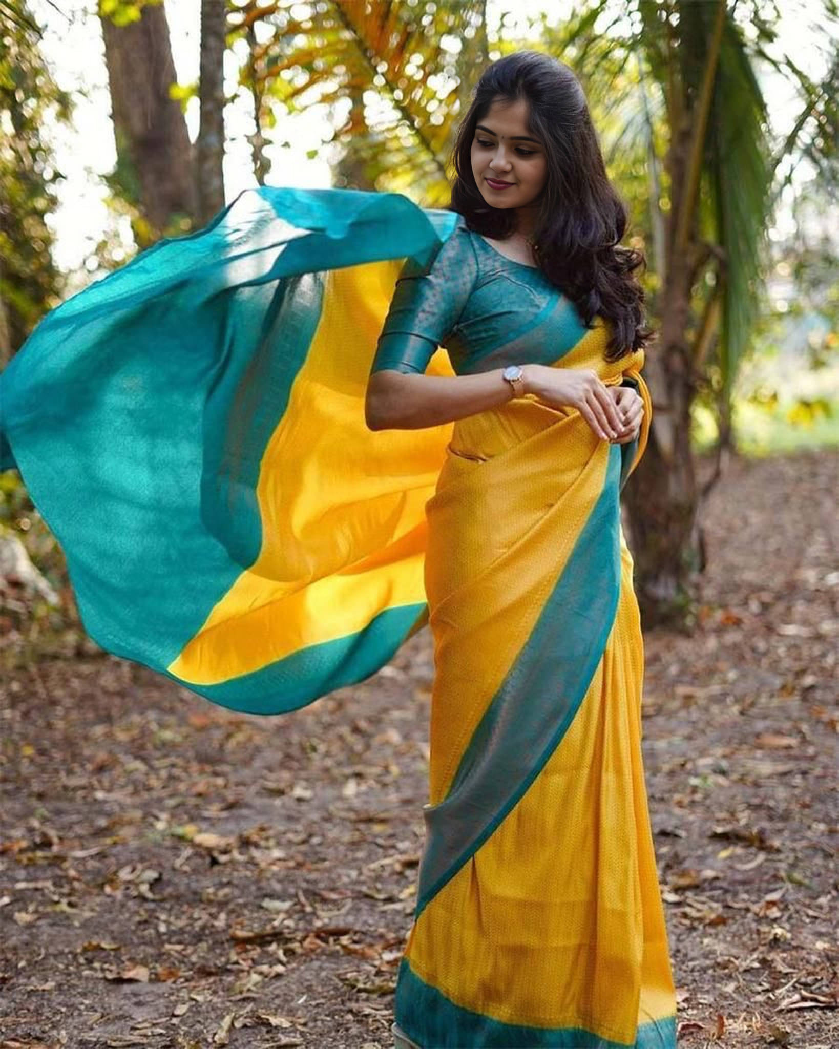 Bansari Textile Art Silk Printed Kanjeevaram Sarees With Unstitched Blouse Piece ( Yellow ) Bansari Textile Art Silk Printed Kanjeevaram Sarees With Unstitched Blouse Piece ( Yellow )