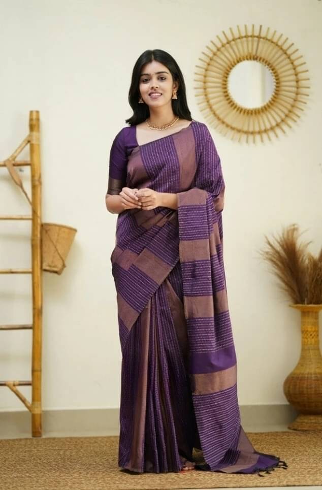     			Bansari Textile Art Silk Printed Kanjeevaram Sarees With Unstitched Blouse Piece ( Multicolor )