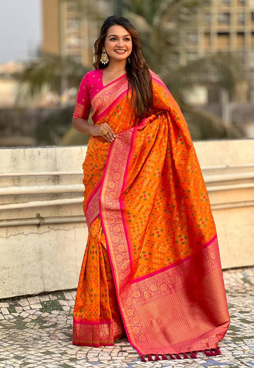 Bansari Textile Art Silk Self Design Banarasi saree With Unstitched Blouse Piece ( Yellow ) Bansari Textile Art Silk Self Design Banarasi saree With Unstitched Blouse Piece ( Yellow )