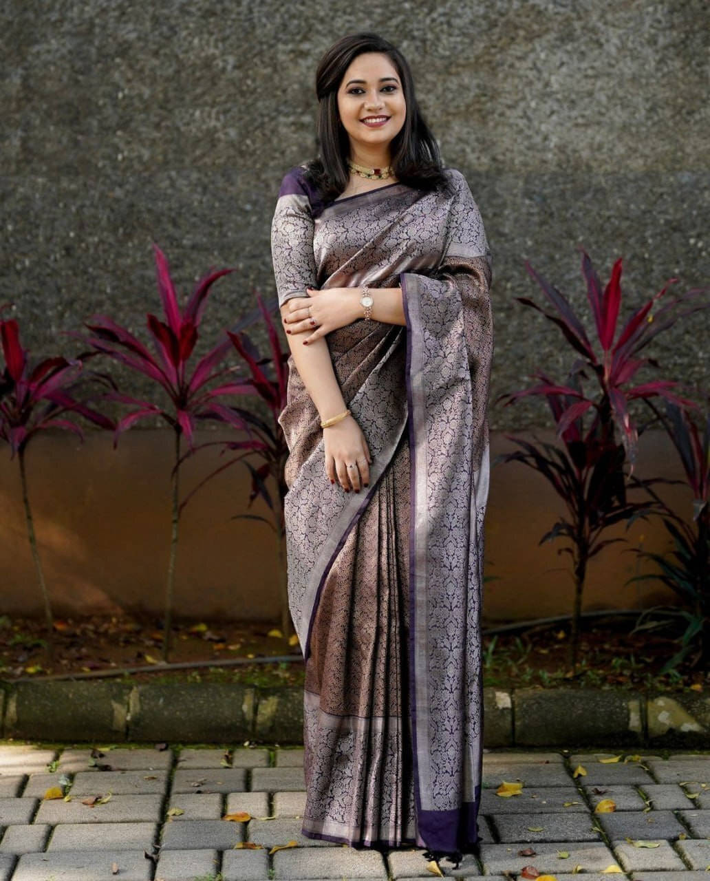     			Bansari Textile Art Silk Woven Regular Saree With Unstitched Blouse Piece ( Blue )