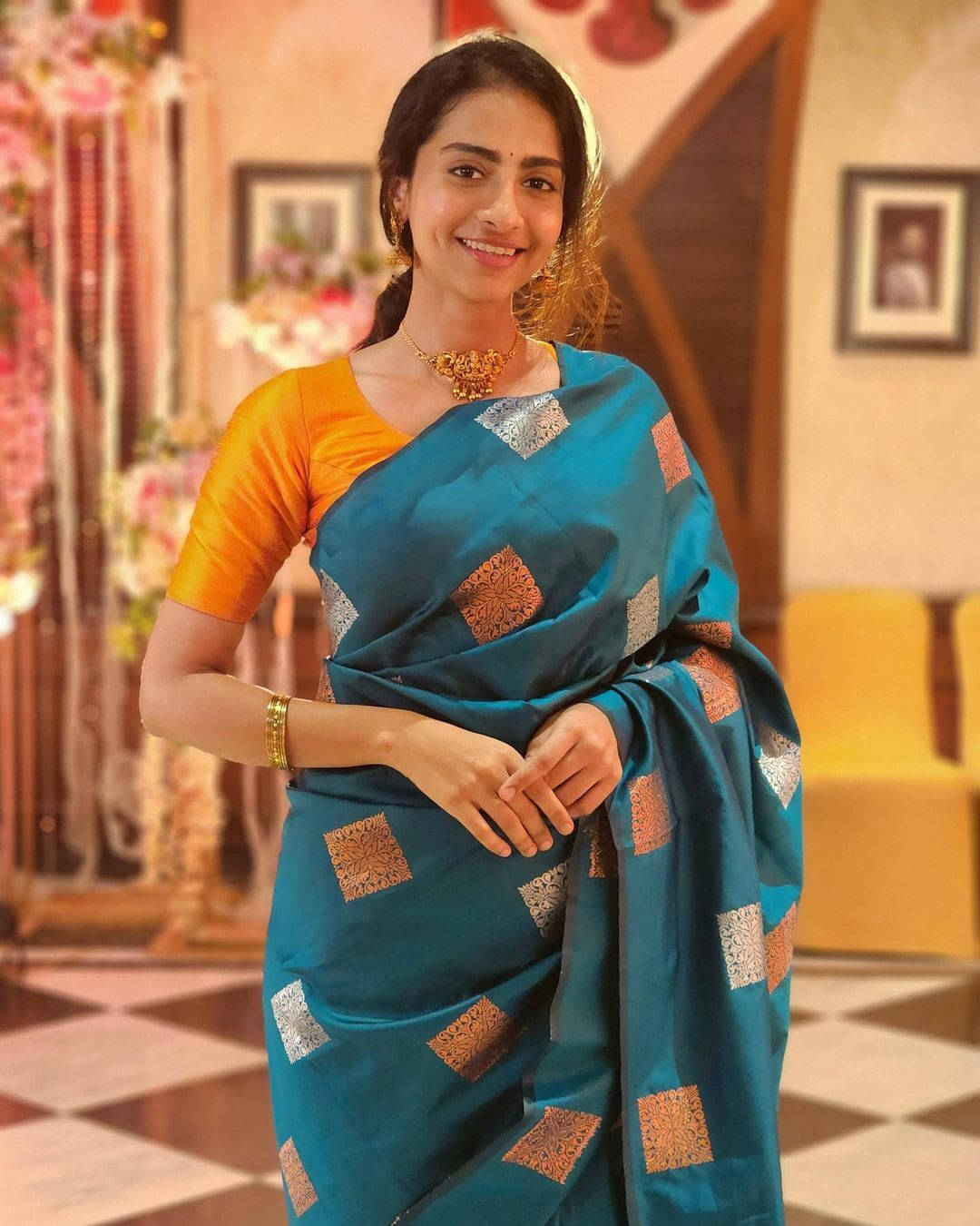     			Bansari Textile Art Silk Woven Banarasi saree With Unstitched Blouse Piece ( Light Blue )