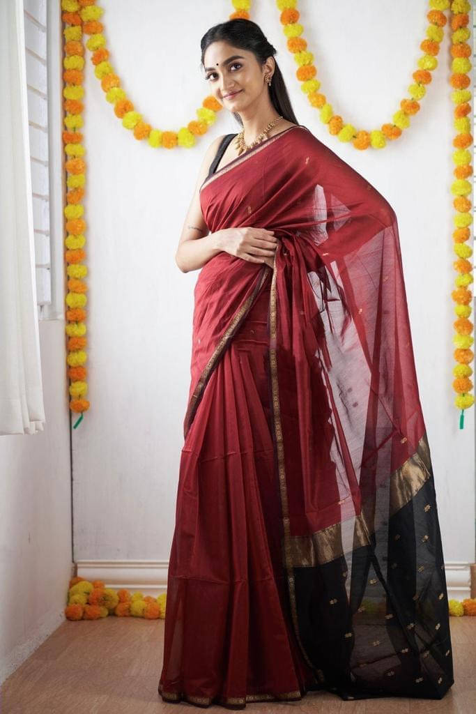     			Bansari Textile Art Silk Woven Kanjeevaram Sarees With Unstitched Blouse Piece ( Multicolor )