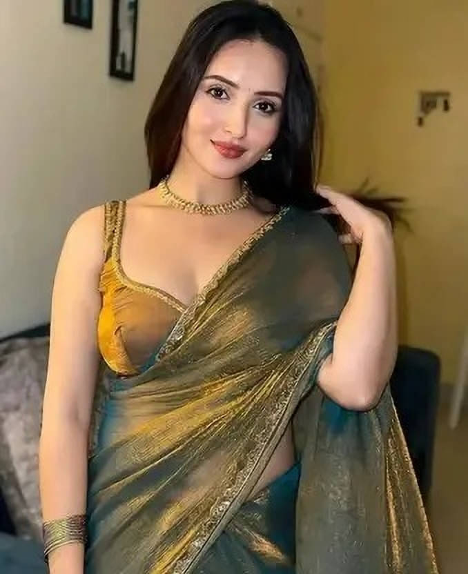     			Bansari Textile Chiffon Dyed Regular Saree With Unstitched Blouse Piece ( Gold )