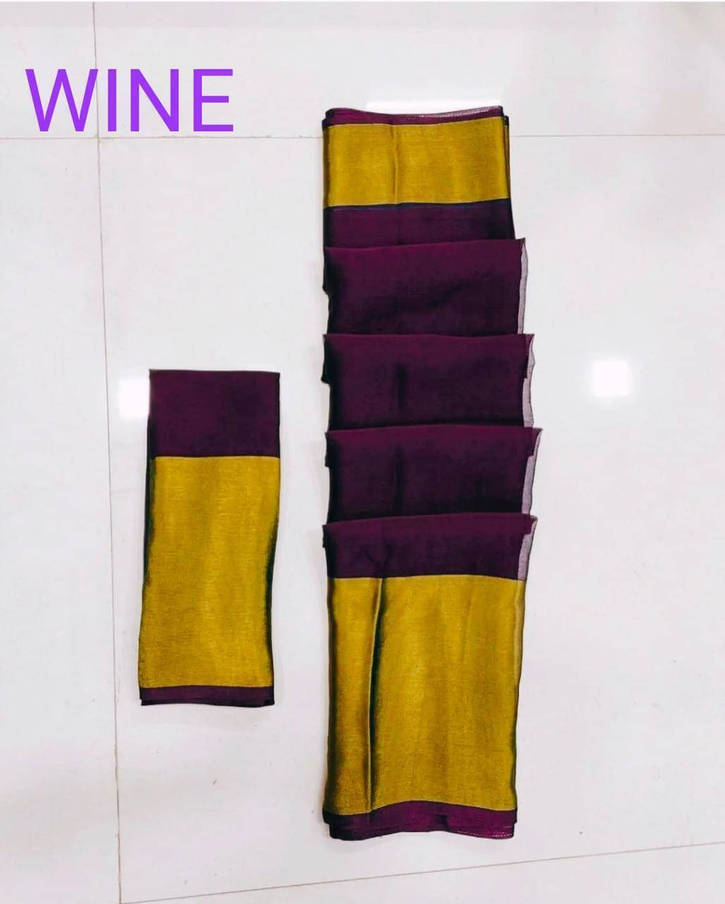     			Bansari Textile Georgette Printed Regular Saree With Stitched Blouse ( Purple )