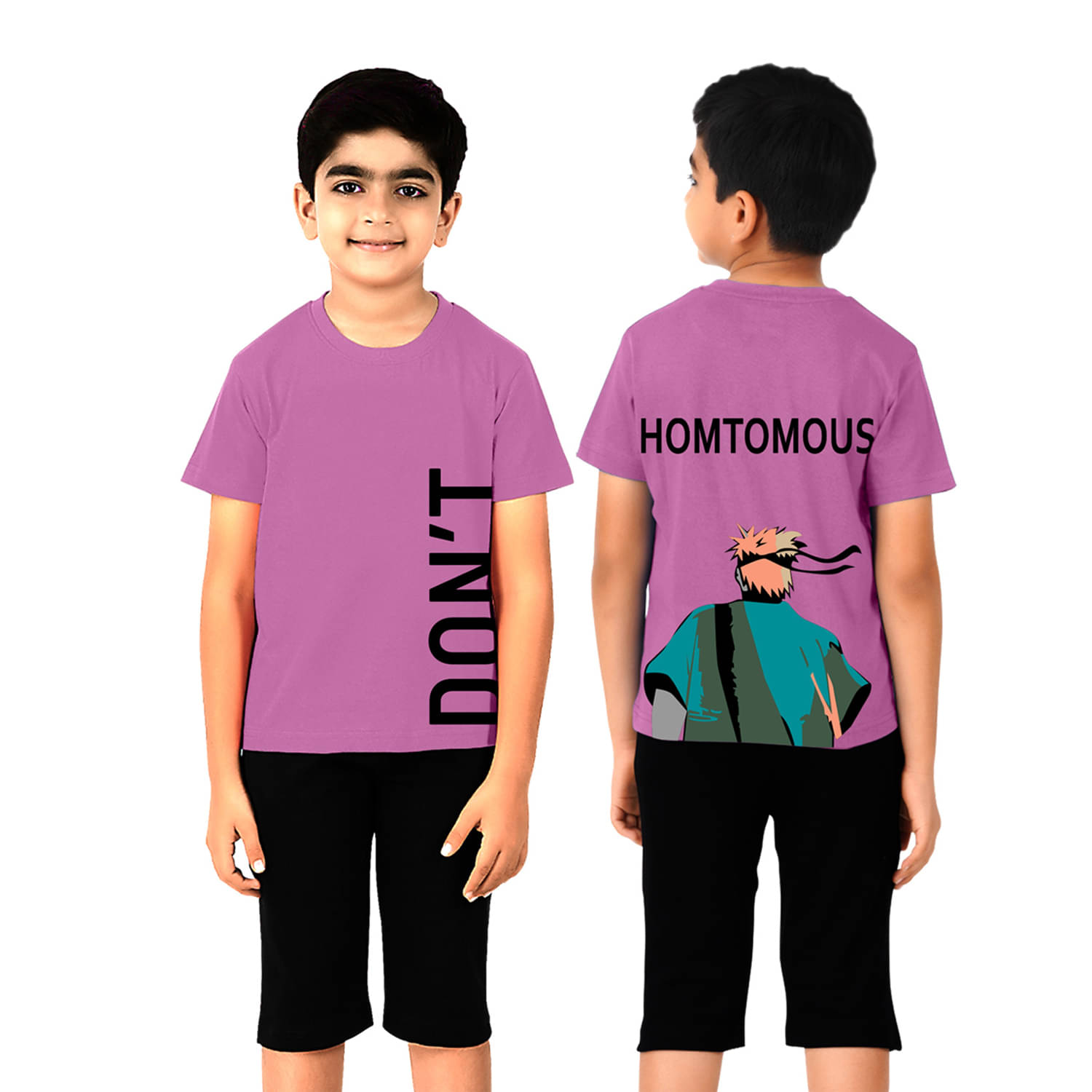     			Billyball Pack of 1 Boys & Girls Cotton T-Shirt ( Purple )
