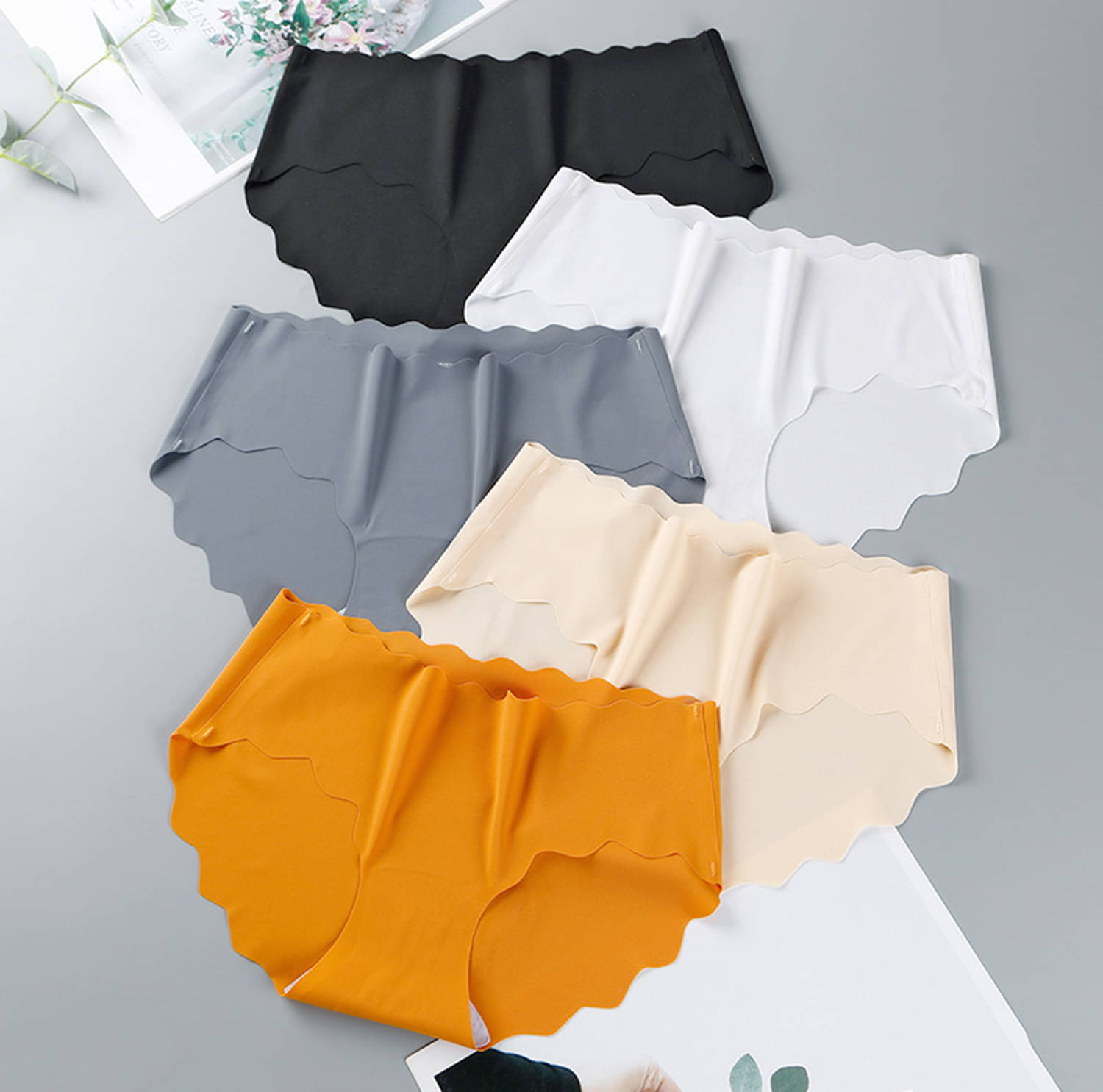     			Dealseven Fashion Nylon Hipster ( Multicolor1 , Pack of 5 )
