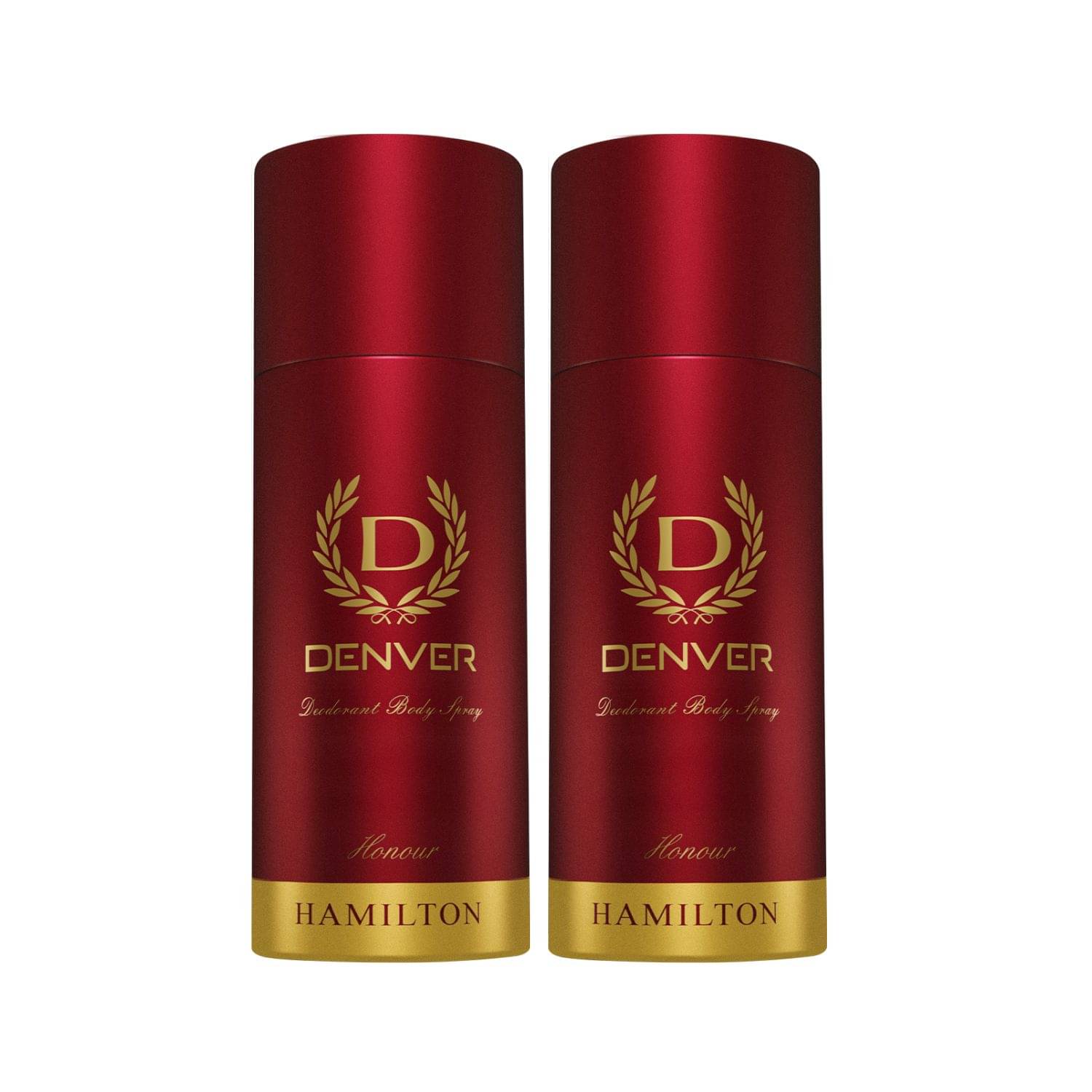     			Denver Honour Long Lasting Deodorant Spray for Men 150 ml Each ( Pack of 2 )