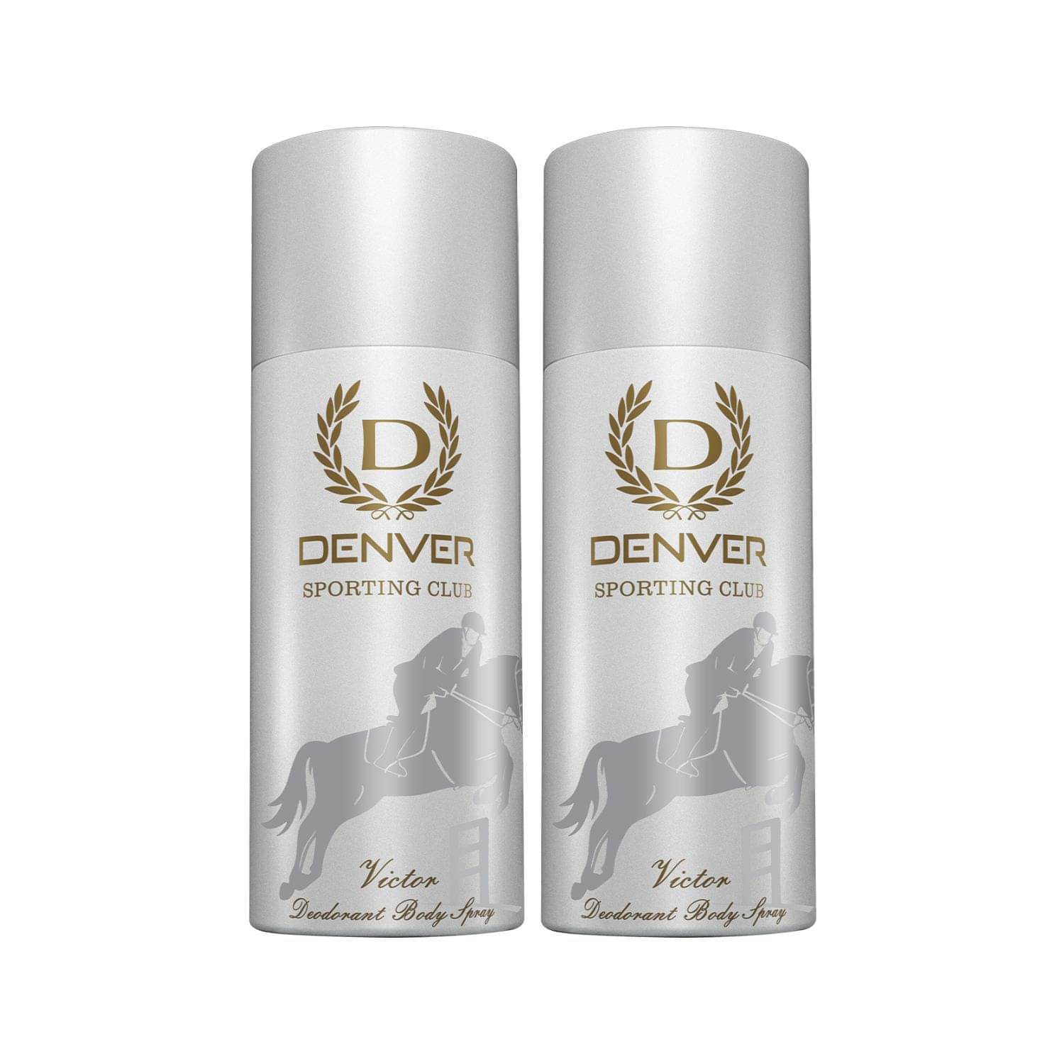Denver Sporting Club Victor Long Lasting Deodorant Spray For Men 150 ml Each (Pack of 2)     			Denver Sporting Club Victor Long Lasting Deodorant Spray For Men 150 ml Each (Pack of 2)