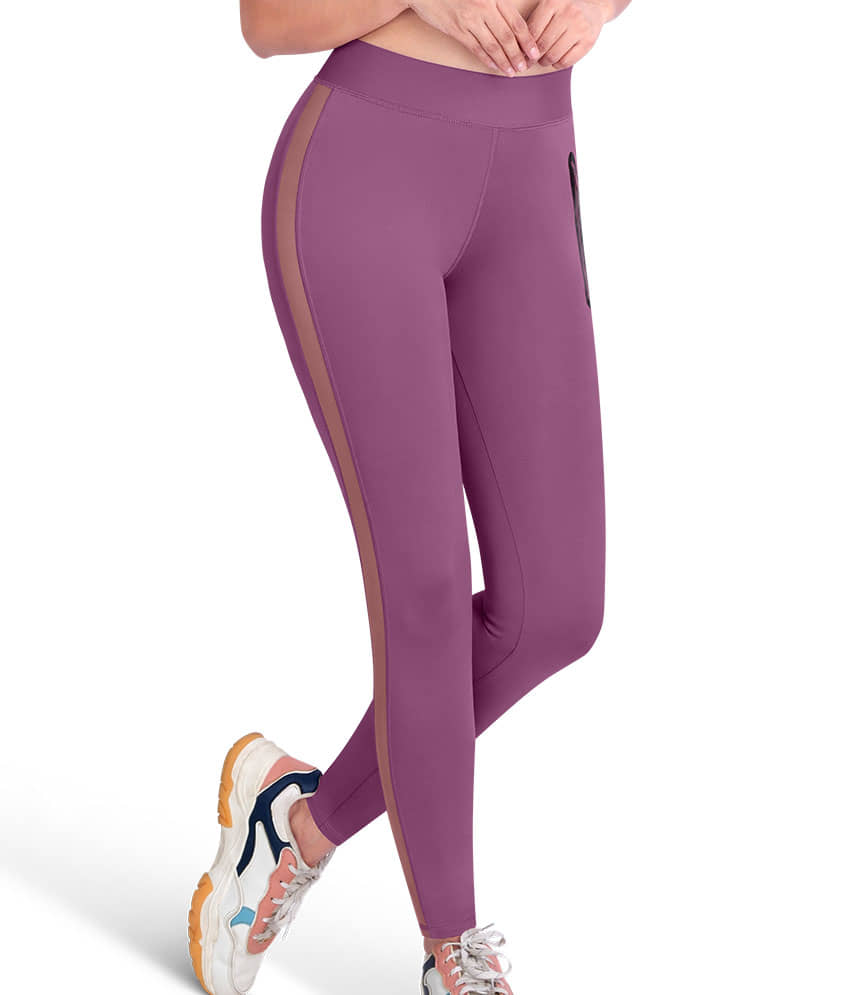 Dermawear Women Spandex Skinny Fit Jegging ( Mauve )