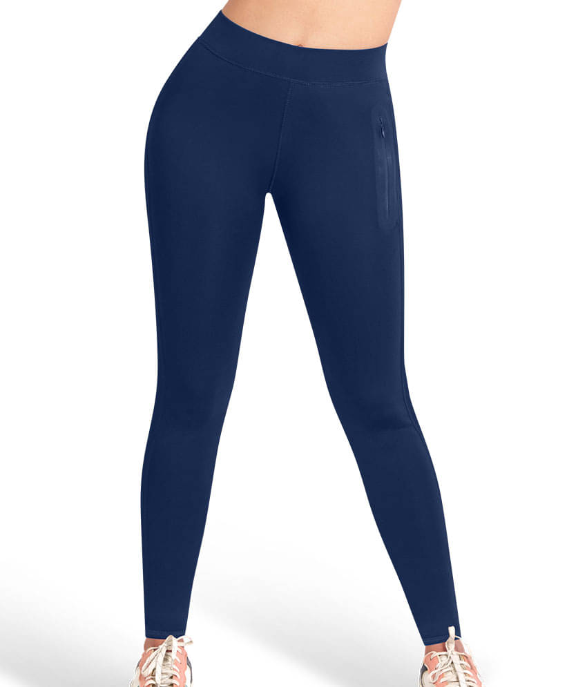     			Dermawear Women Spandex Skinny Fit Jegging ( Navy Blue )