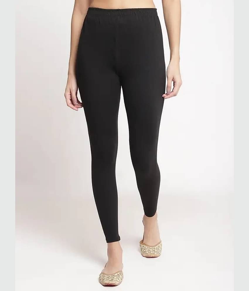 Dollar Missy Multicolor Cotton Women's Leggings Pack of