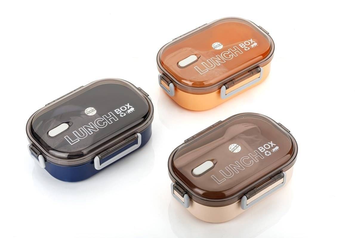     			Dreamy Delights Portable Lunch Container Stainless Steel Lunch Box 1 - Container ( Pack of 1 )