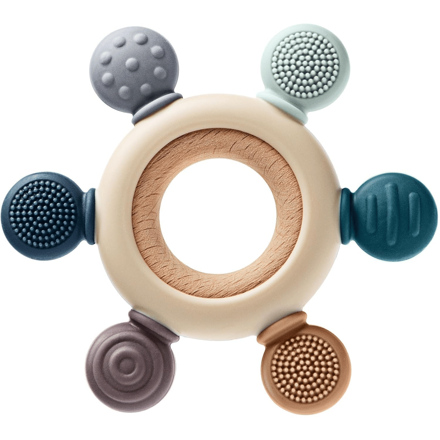     			Enric Silicone Teether ( 1 pcs )