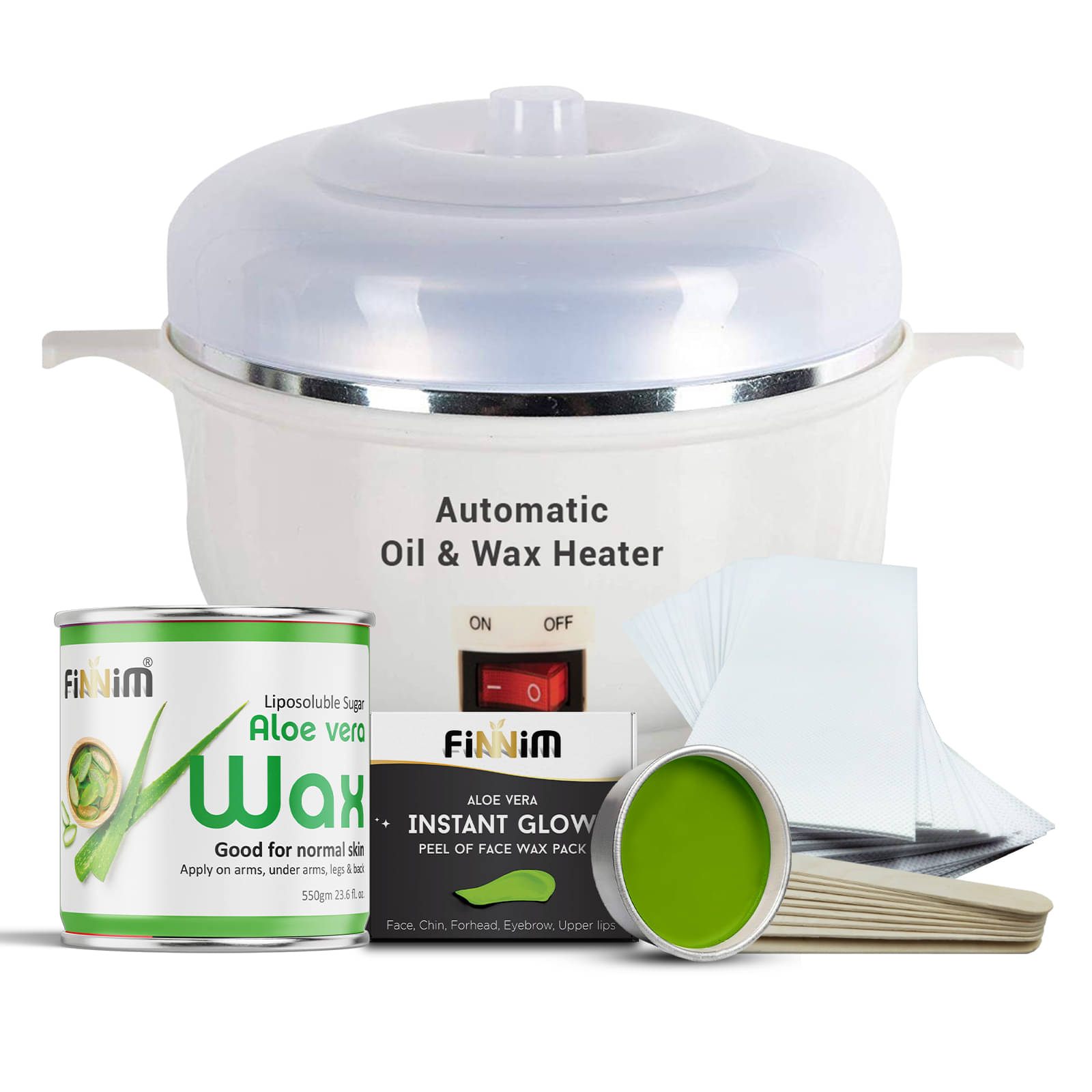     			Finnim Waxing Kit 800 g Pack of 5