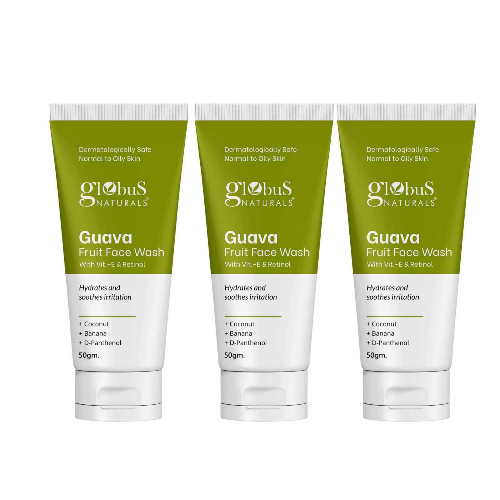 Globus Naturals - Daily Use Face Wash For All Skin Type ( Pack of 3 )     			Globus Naturals - Daily Use Face Wash For All Skin Type ( Pack of 3 )