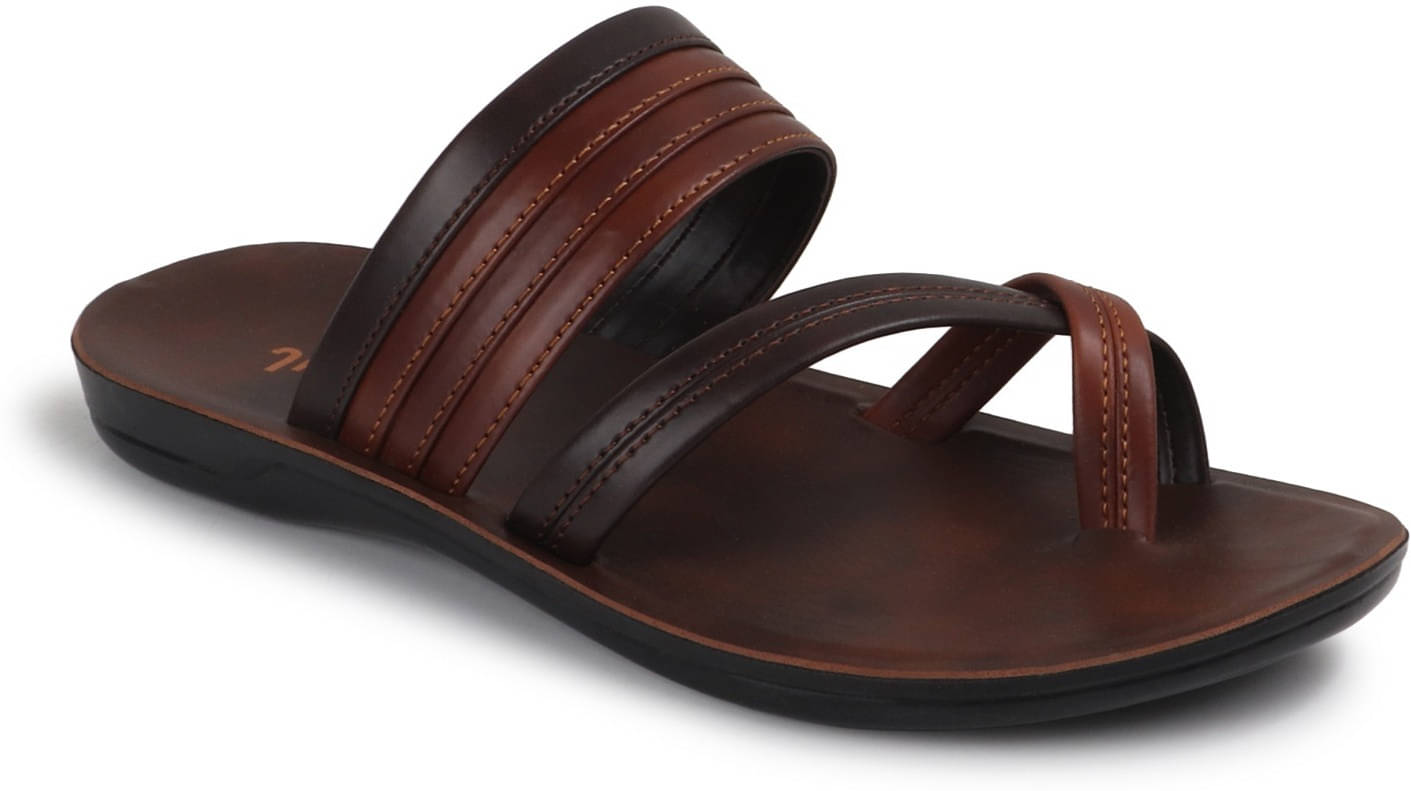     			JUMPLITE Brown Men's Daily Slipper