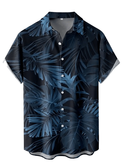 KAPDAX Cotton Flex Regular Fit Printed Half Sleeves Men's Casual Shirt - Blue ( Pack of 1 ) KAPDAX Cotton Flex Regular Fit Printed Half Sleeves Men's Casual Shirt - Blue ( Pack of 1 )