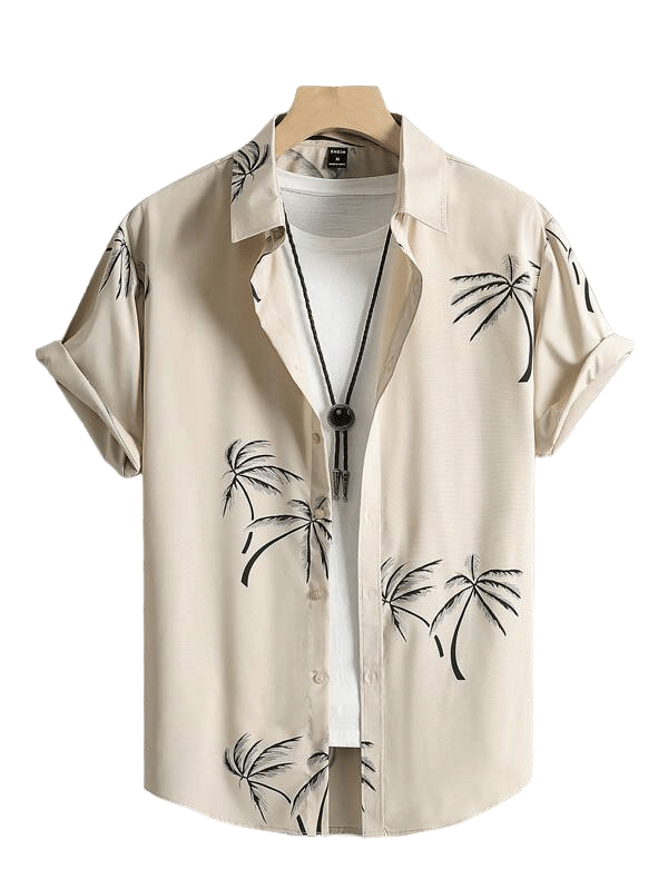 KAPDAX Cotton Flex Regular Fit Printed Half Sleeves Men's Casual Shirt - Beige ( Pack of 1 ) KAPDAX Cotton Flex Regular Fit Printed Half Sleeves Men's Casual Shirt - Beige ( Pack of 1 )