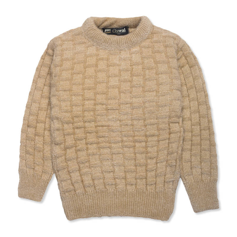 Megha Shristy Enterprises Pack of 1 Boys Woollen Blend Sweater ( Grey ) Megha Shristy Enterprises Pack of 1 Boys Woollen Blend Sweater ( Grey )