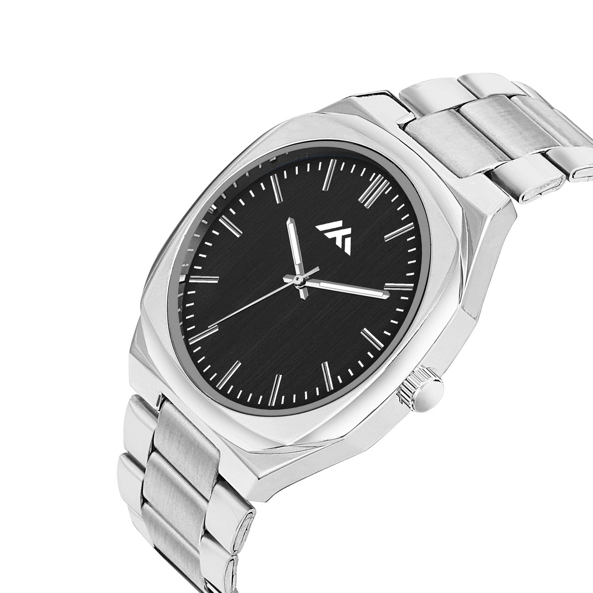     			Newman Silver Metal Analog Men's Watch