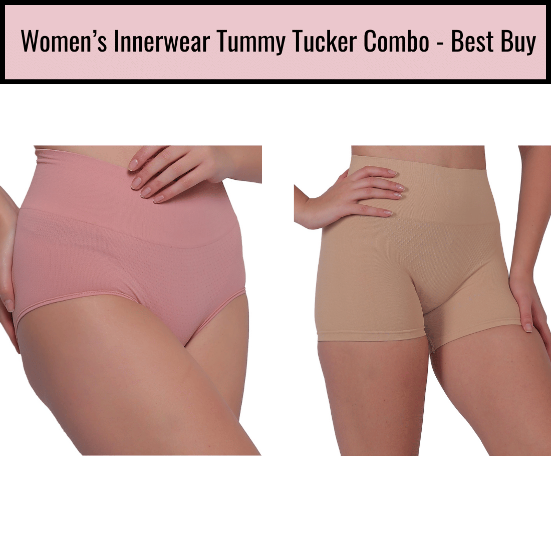     			Pia Trends Women Cotton Blend Shaper Brief ( Peach,Beige )