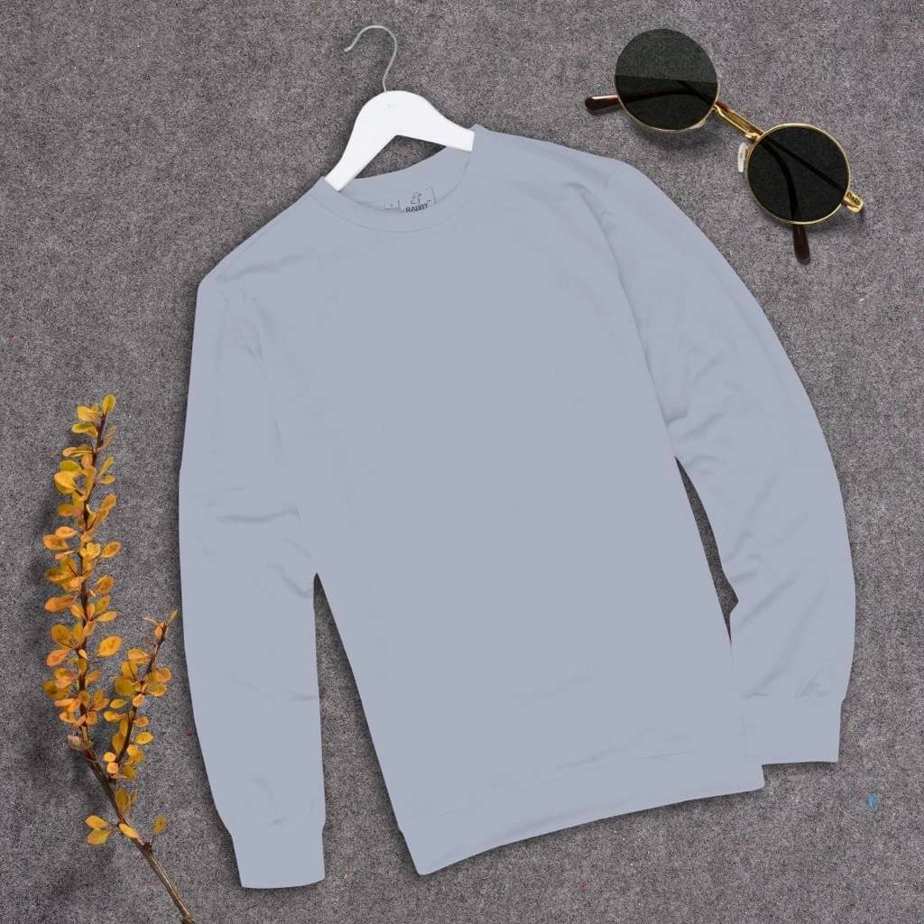    			RABBY Men Polyester Regular Fit Solid T-Shirt ( Grey )