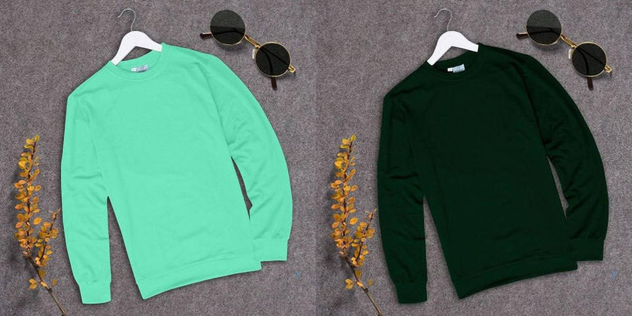 RABBY Men Polyester Regular Fit Solid T-Shirt ( Multicolor ) RABBY Men Polyester Regular Fit Solid T-Shirt ( Multicolor )