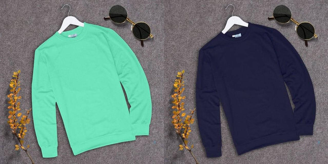RABBY Men Polyester Regular Fit Solid T-Shirt ( Multicolor )     			RABBY Men Polyester Regular Fit Solid T-Shirt ( Multicolor )