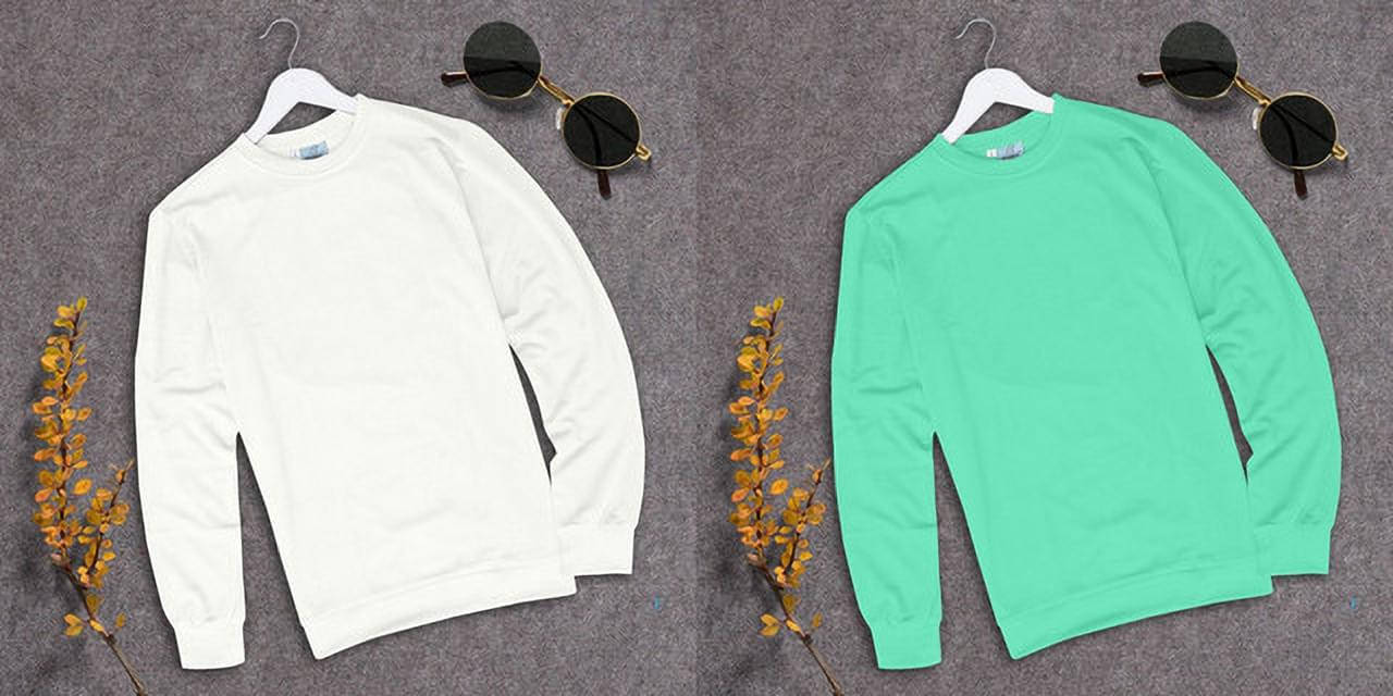 RABBY Men Polyester Regular Fit Solid T-Shirt ( Multicolor ) RABBY Men Polyester Regular Fit Solid T-Shirt ( Multicolor )