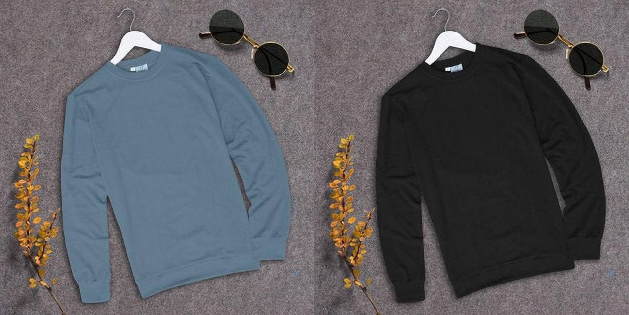 RABBY Men Polyester Regular Fit Solid T-Shirt ( Multicolor )     			RABBY Men Polyester Regular Fit Solid T-Shirt ( Multicolor )