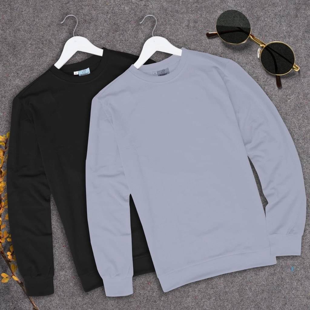 RABBY Men Polyester Regular Fit Solid T-Shirt ( Multicolor )     			RABBY Men Polyester Regular Fit Solid T-Shirt ( Multicolor )